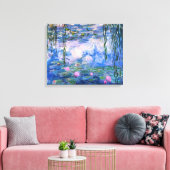 Claude Monet Water Lilien 1919 Leinwand (Insitu (Wohnzimmer))