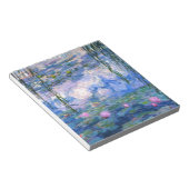 Claude Monet Water Lilien 1919 Notizblock (angewinkelt)