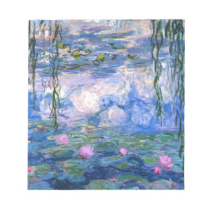 Claude Monet Water Lilien 1919 Notizblock