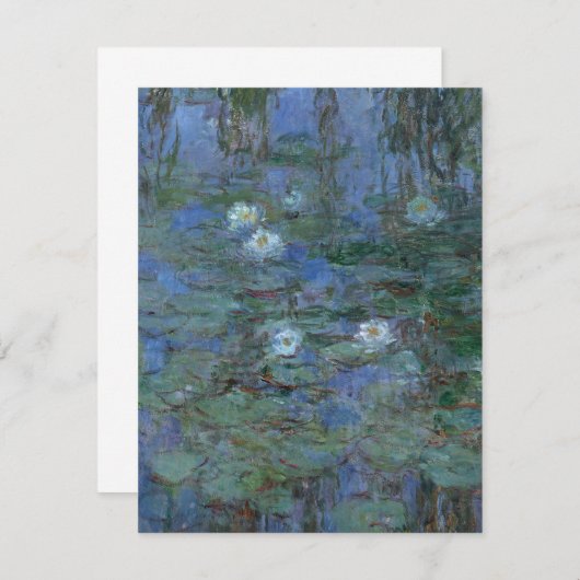 Claude Monet - Water Lilies (Vorne/Hinten)
