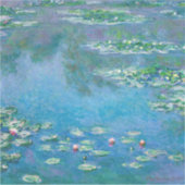 Claude Monet - Water Lilies 1906 Aufkleber (Vorderseite)