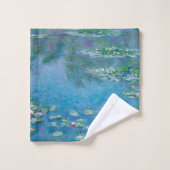 Claude Monet - Water Lilies 1906 Badhandtuch Set (Waschlappen)
