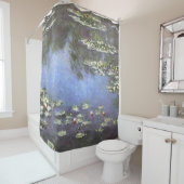 Claude Monet, Water Lilies, 1906, Blue Duschvorhang (Beispiel)