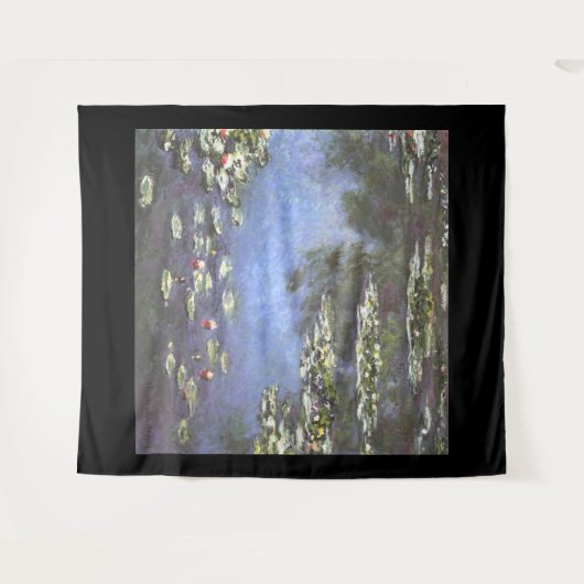 Claude Monet, Water Lilies, 1906, Blue Wandteppich (Vorderseite (Horizontal))