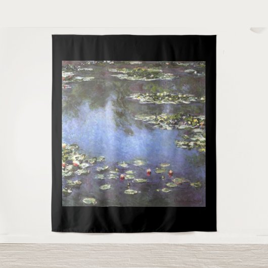 Claude Monet, Water Lilies, 1906, Blue Wandteppich (Vorderseite)