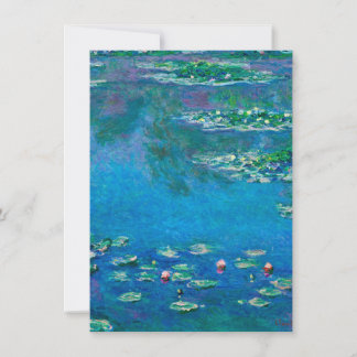 Claude Monet - Water Lilies 1906 Dankeskarte