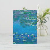 Claude Monet - Water Lilies 1906 Dankeskarte (Stehend Vorderseite)