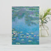 Claude Monet - Water Lilies 1906 Einladung (Stehend Vorderseite)