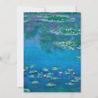 Claude Monet - Water Lilies 1906 Feiertagskarte