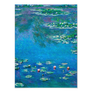 Claude Monet - Water Lilies 1906 Fotodruck