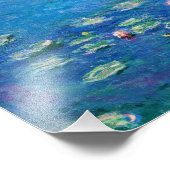 Claude Monet - Water Lilies 1906 Fotodruck (Ecke)
