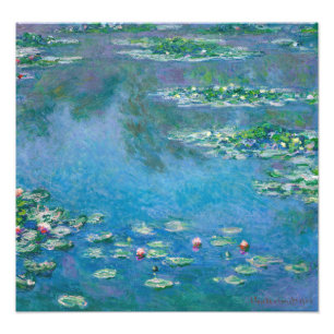 Claude Monet - Water Lilies 1906 Fotodruck