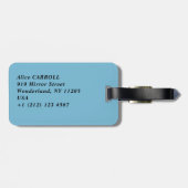 Claude Monet - Water Lilies 1906 Gepäckanhänger (Rückseite horizontal)