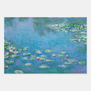 Claude Monet - Water Lilies 1906 Geschenkpapier Set