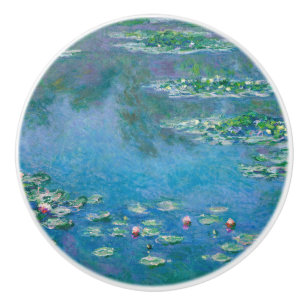 Claude Monet - Water Lilies 1906 Keramikknauf