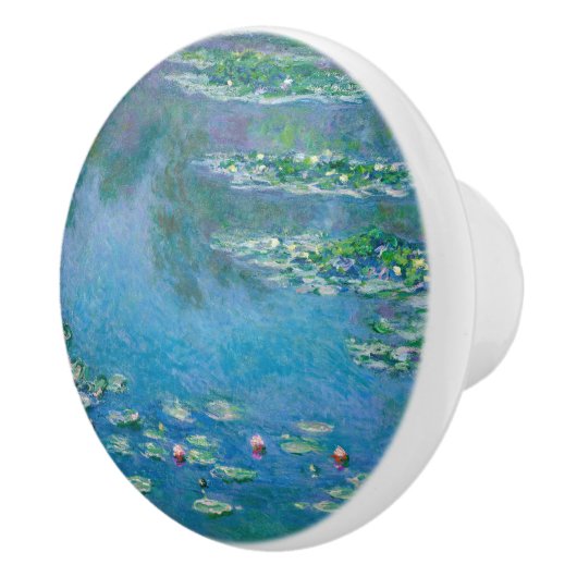 Claude Monet - Water Lilies 1906 Keramikknauf (Rechts)