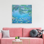 Claude Monet - Water Lilies 1906 Leinwanddruck (Insitu (Wohnzimmer))
