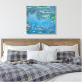 Claude Monet - Water Lilies 1906 Leinwanddruck (Insitu (Schlafzimmer))