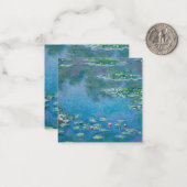 Claude Monet - Water Lilies 1906 Mitteilungskarte (Vorderseite/Rückseite Beispiel)