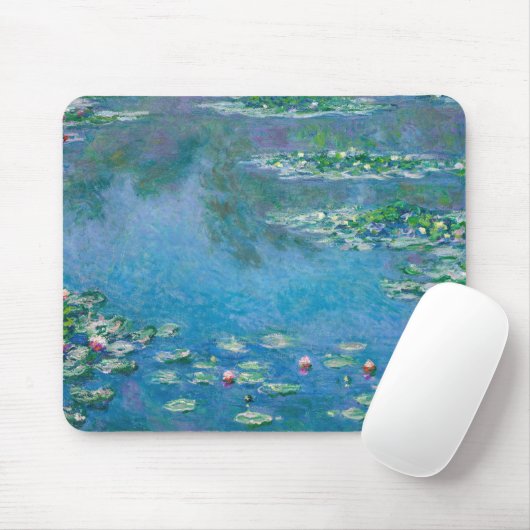 Claude Monet - Water Lilies 1906 Mousepad (Mit Mouse)