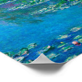 Claude Monet - Water Lilies 1906 Poster (Ecke)