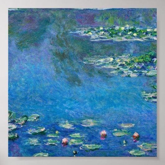 Claude Monet - Water Lilies 1906 Poster (Vorne)