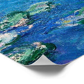Claude Monet - Water Lilies 1906 Poster (Ecke)