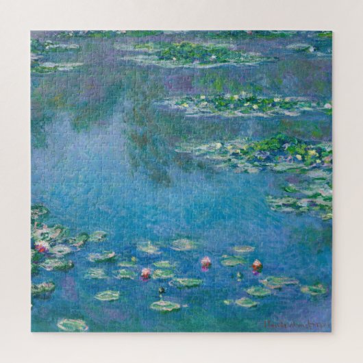 Claude Monet - Water Lilies 1906 Puzzle (Vertikal)
