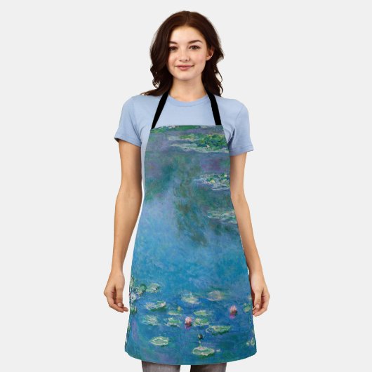 Claude Monet - Water Lilies 1906 Schürze (Getragen)