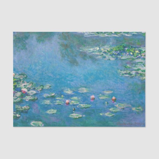 Claude Monet - Water Lilies 1906 Seidenpapier (Vorderseite)