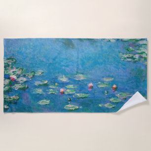 Claude Monet - Water Lilies 1906 Strandtuch