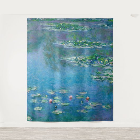 Claude Monet - Water Lilies 1906 Wandteppich (Vorderseite)