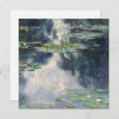 Claude Monet - Water Lilies, 1907 Feiertagskarte (Vorne/Hinten)