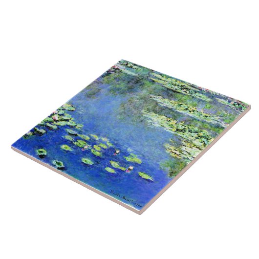 Claude Monet - Water Lilies, 1907, Fliese (Seite)