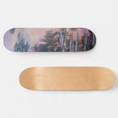 Claude Monet Water Lilies, 1907 GalleryHD Fine Art Skateboard (Horizontal)