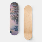 Claude Monet Water Lilies, 1907 GalleryHD Fine Art Skateboard (Vorderseite)