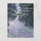 Claude Monet Water Lilies 1907 Nymphéas GalleryHD Postkarte (Vorderseite)
