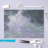 Claude Monet Water Lilies 1907 Nymphéas GalleryHD Seidenpapier (Handwerk)