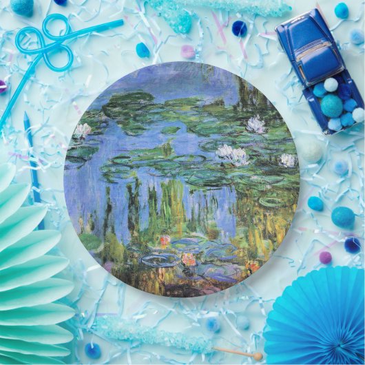Claude Monet - Water Lilies, 1914-1915 Pappteller (Party)