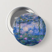 Claude Monet - Water Lilies, 1916 Button (Vorne & Hinten)