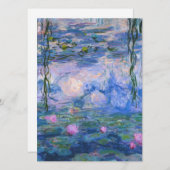 Claude Monet - Water Lilies, 1916 Feiertagskarte (Vorne/Hinten)