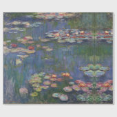 Claude Monet Water Lilies 1916 Fine Art Geschenkpapier (Flach)