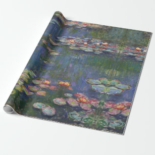 Claude Monet Water Lilies 1916 Fine Art Geschenkpapier