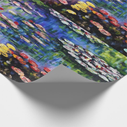 Claude Monet Water Lilies 1916 Fine Art Geschenkpapier (Ecke)