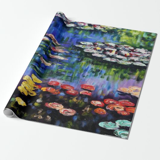 Claude Monet Water Lilies 1916 Fine Art Geschenkpapier (Ungerollt)