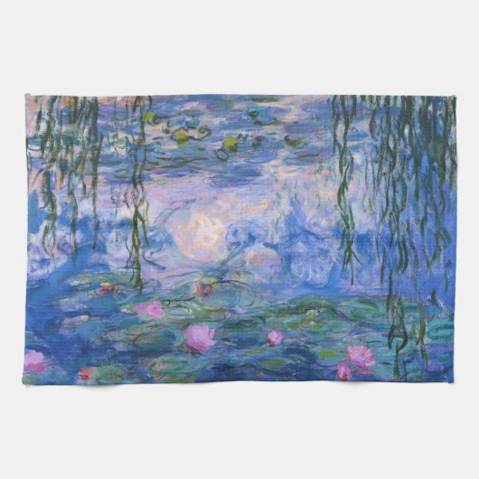Claude Monet - Water Lilies, 1916 Geschirrtuch (Horizontal)