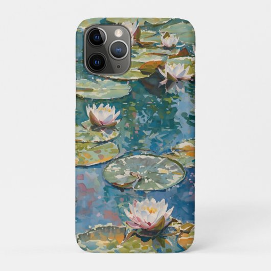Claude Monet Water Lilies 1916 Kunst Case-Mate iPhone Hülle (Rückseite)