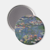 Claude Monet Water Lilies 1916 Kunst Magnet (Vorderseite/Rückseite)