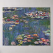 Claude Monet Water Lilies 1916 Kunst Poster (Vorne)