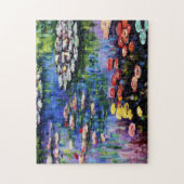 Claude Monet Water Lilies 1916 Kunst Puzzle (Vertikal)